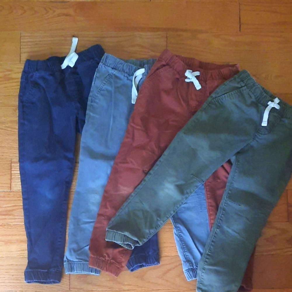 Cat & Jack Kids Joggers - Navy, Gray, Rust, Olive